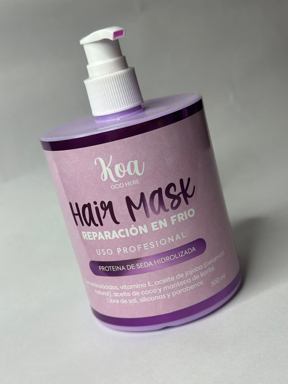 Hair Mask reparacion en frio