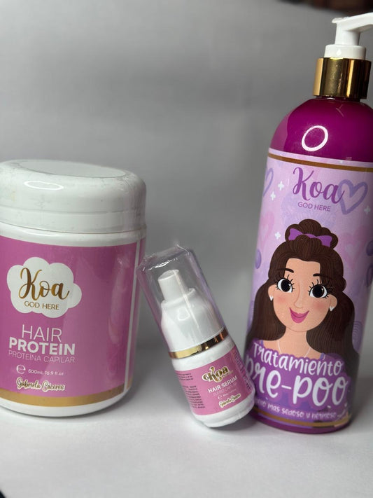 COMBO  Serum+Protector+Pre-poo