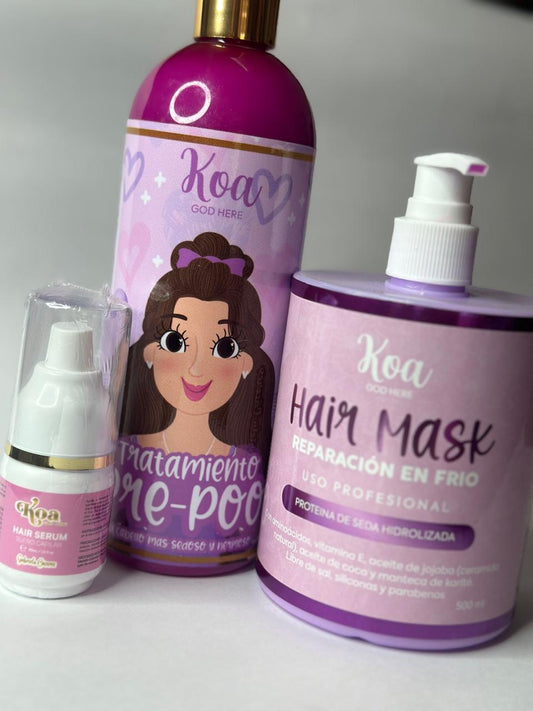 COMBO Serum+Pre-Poo+Hair Mask